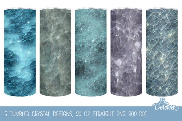 5 Tumbler Crystal Design for Sublimation