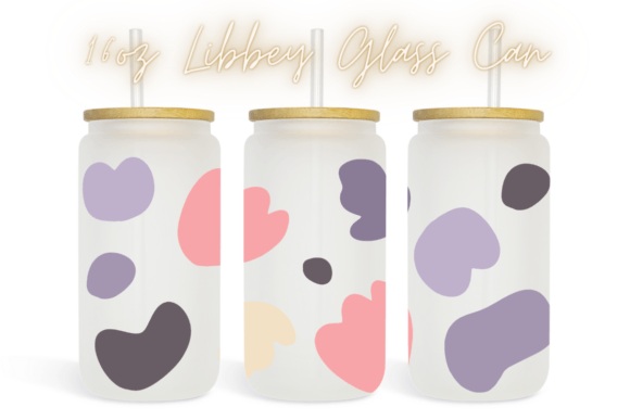 Aesthetic Boho Kawaii 16oz Libbey Can