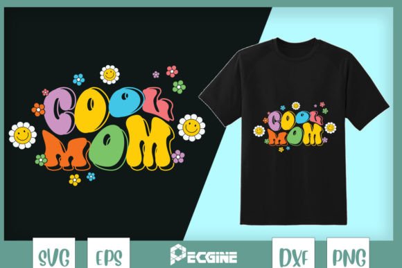 Cool Mom Retro Mama