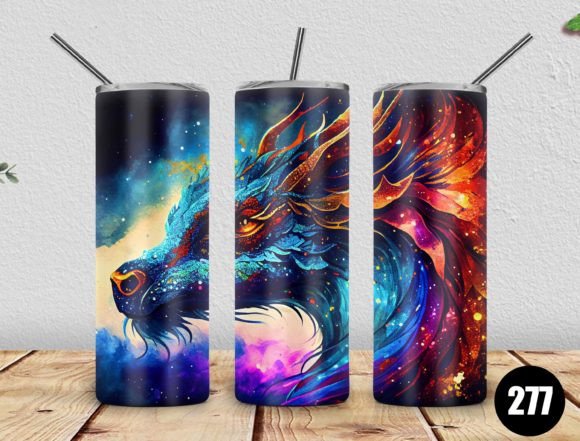 Dragon Skinny Tumbler 20oz