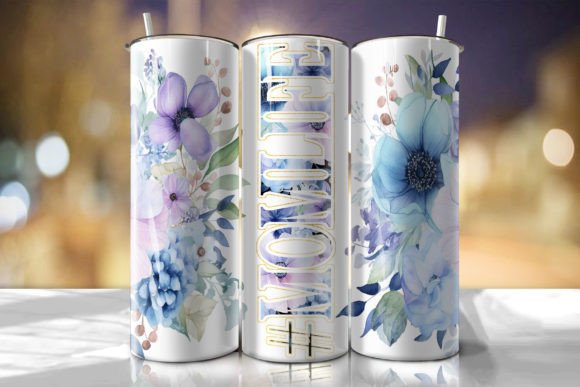 Flower MOMLIFE 20oz Tumbler 2