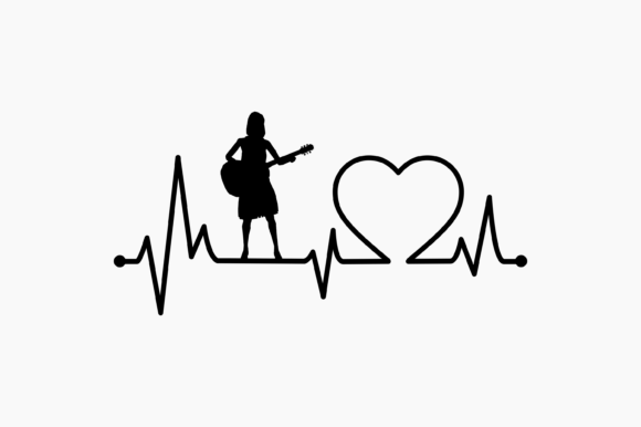 Guitar Girl Heartbeat
