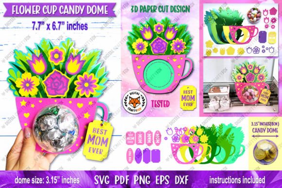 Mothers Day Candy Dome Diy