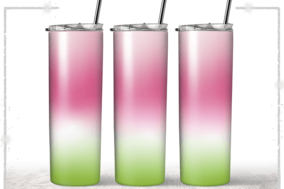 Spring Ombre Sweet Strawberry Tumbler